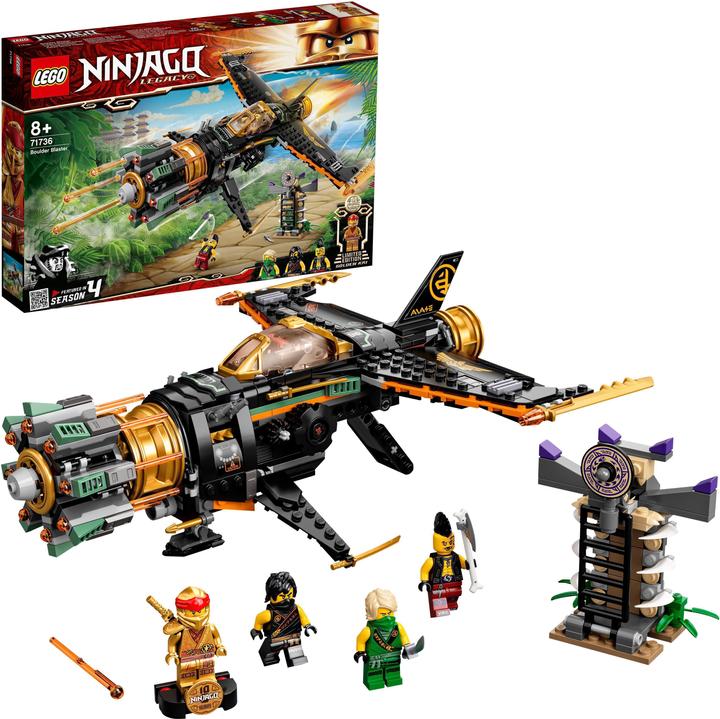 Actual product image LEGO Cole's Rock Crusher (71736, LEGO Ninjago, LEGO Rare Sets)