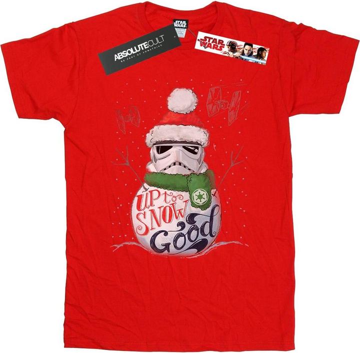 Star Wars Stormtrooper Up To Snow Good TShirt (M)