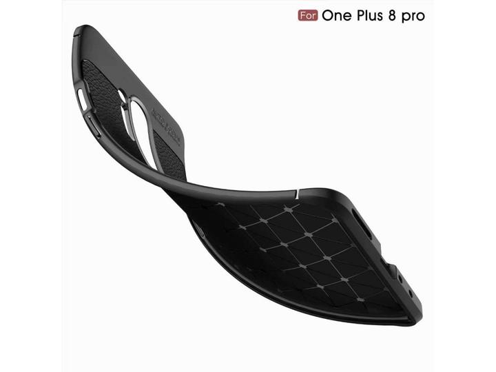 Produktbild Screenguard OnePlus 8 Pro Hülle Leather Design TPU Cover (OnePlus 8 Pro)