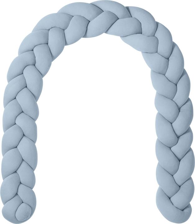 Image du produit nordic coast company Serpent de lit tressé Bleu clair OE