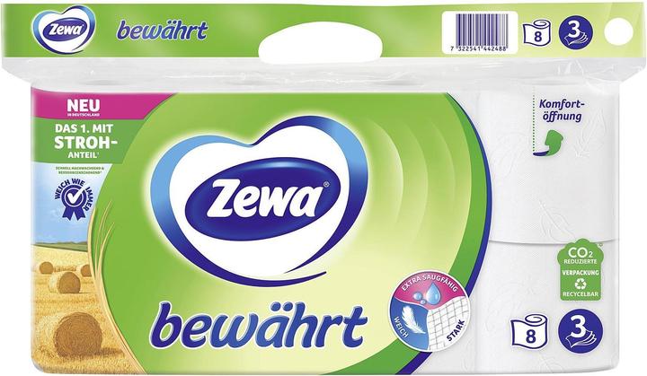 Zewa Bewährt Toilettenpapier (8 x)