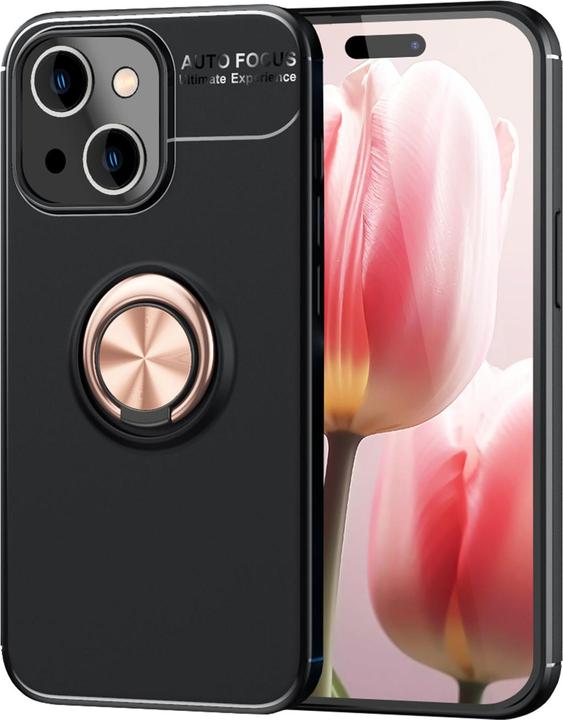 Actual product image Nalia Matte Ring Silicone Sleeve (Apple iPhone 15 Plus)