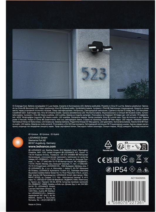 Immagine prodotto Ledvance Faretto esterno (480 lm, IP54)