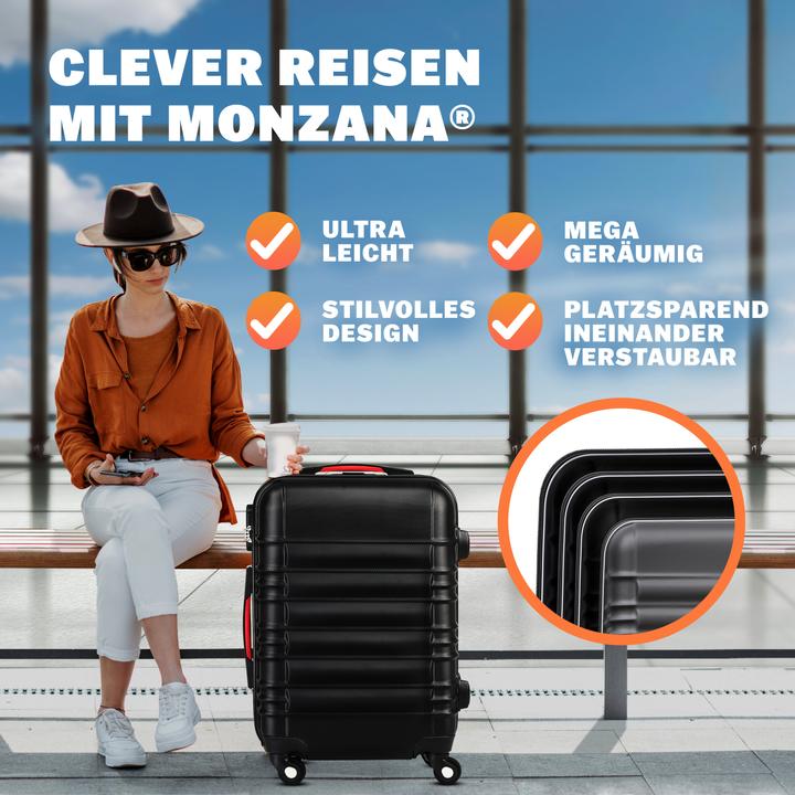 Produktbild Monzana Hartschalenkoffer (120 l, L (90 - 115l))