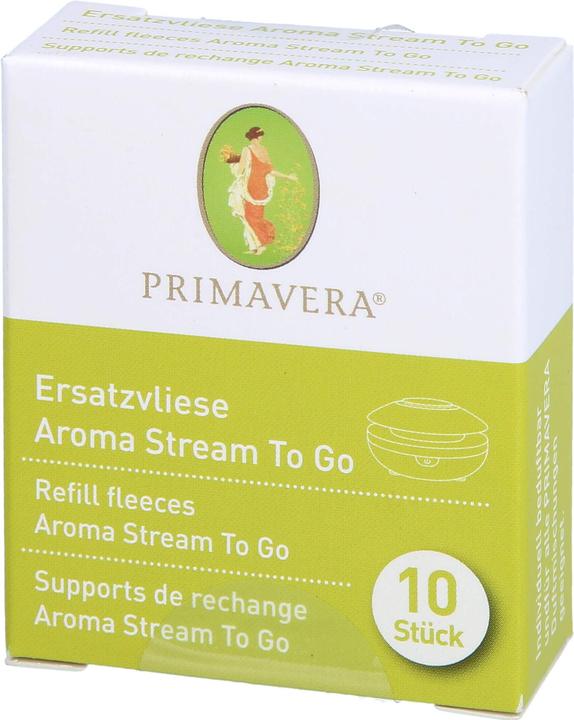 Actual product image Primavera Essential oil - Accessories AromaStream To Go" - Replacement fleece 10 pieces