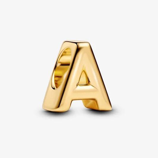 Produktbild Pandora Vergoldeter Buchstabe A-Anhänger (Vergoldet)