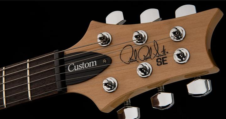 Image du produit PRS SE Custom 22 Semi-Hollow - Jaune Santana (Guitare électrique, Érable, Acajou, Palissandre)