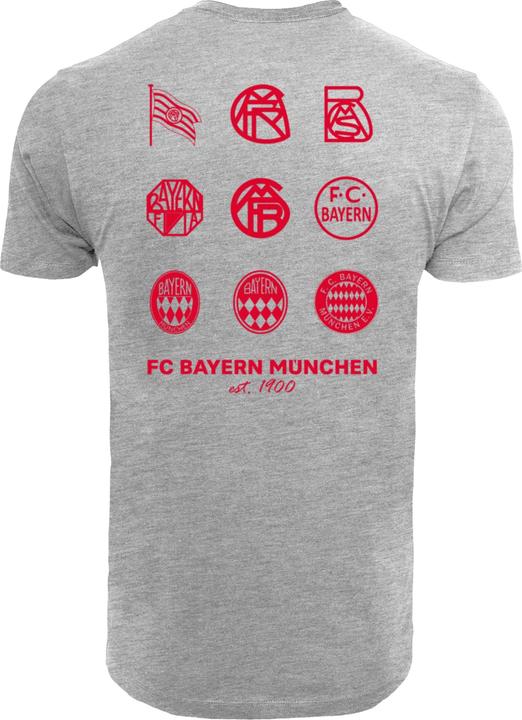 Immagine prodotto FC Bayern München Maglietta Logo History Red Collo rotondo - 112157 (XL)