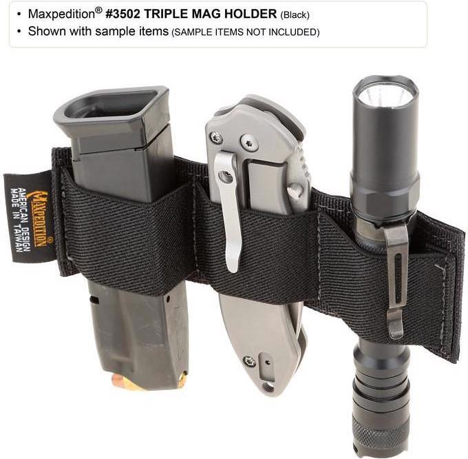 Produktbild Maxpedition Modulares 3-Clip Holster