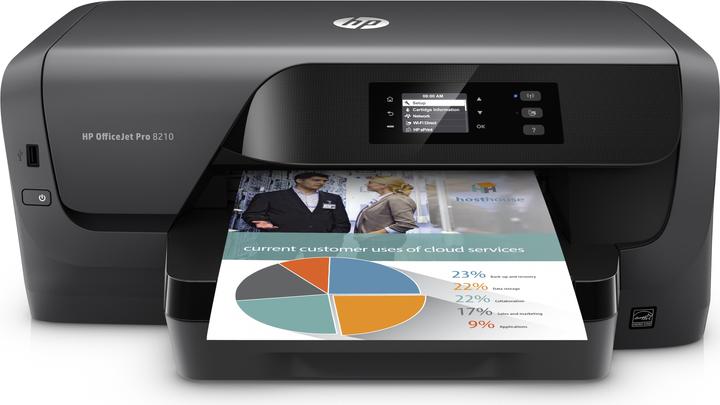 Produktbild HP OfficeJet Pro 8210 (Tintenpatrone, Farbe)