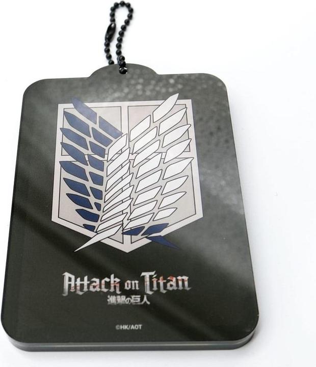 Actual product image POPbuddies Attack on Titan Shaker Acryl Schlüsselanhänger Kawaii Attack!