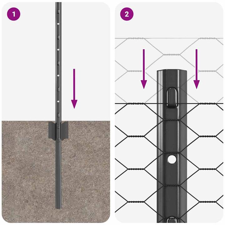 Produktbild VidaXL Gartenzaun