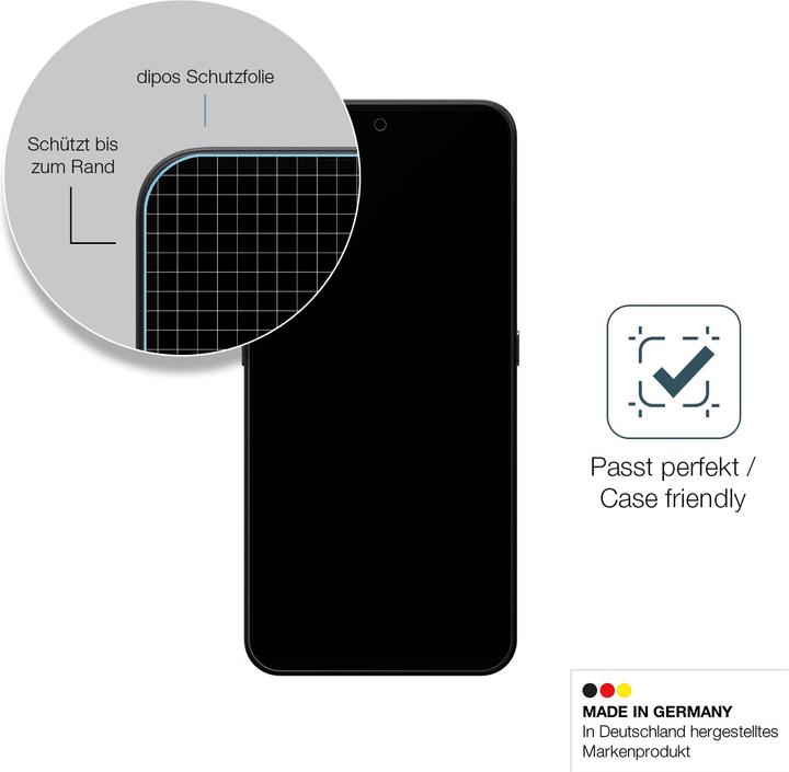 Actual product image Dipos Anti-Shock Screen Protector Matte (1 Piece, Nothing CMF Phone 1)