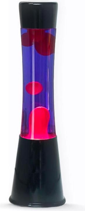Productafbeelding i-Total Lavalamp Zwart/Paars/Roze, 40cm