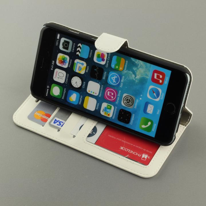 Image du produit PhoneLook Fourre Premium Flip cuir lisse porte-cartes (Apple iPhone 16e)