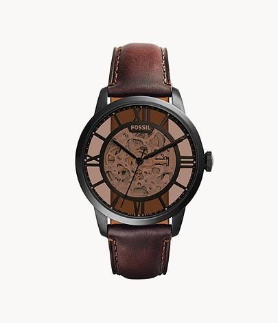 Productafbeelding Fossil Stadsgenoot (Skeletklok, Analoog horloge, 44 mm)