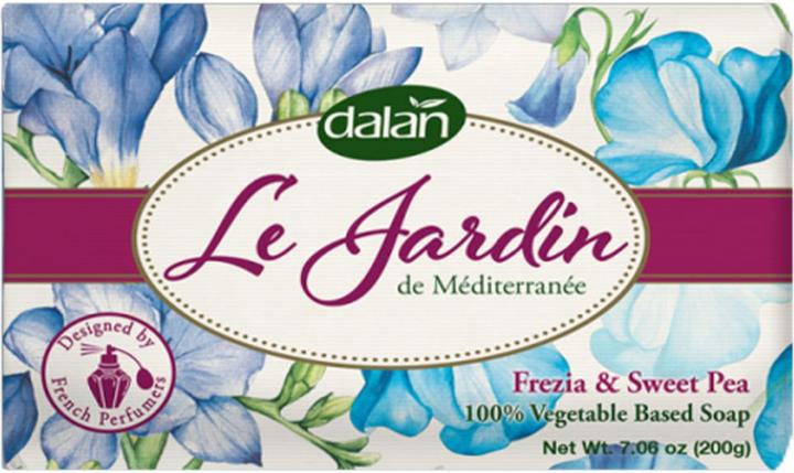 Dalan d'Olive Luxus Handseife Blumenduft, 200 g