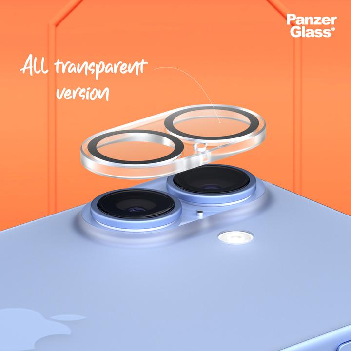 Actual product image PanzerGlass PicturePerfect Kameraschutz (1 Piece, Apple iPhone 16)