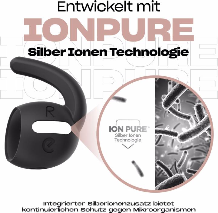 Image du produit Keybudz EarBuddyz pour AirPods Pro noir (AirPods Pro)
