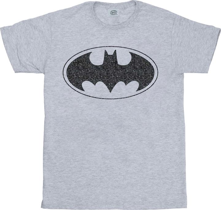 Batman One Colour Logo TShirt (L)