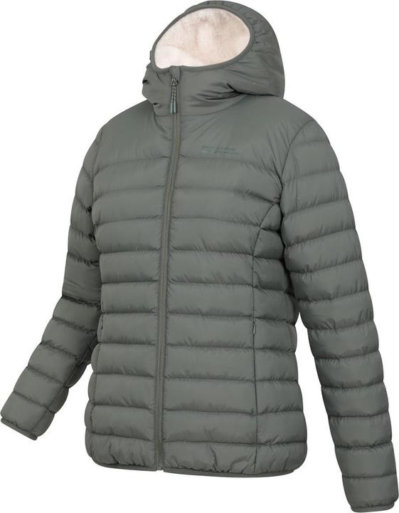 Immagine prodotto Mountain Warehouse Giacca imbottita da donna/ragazzo foderata in pelliccia sintetica (34)