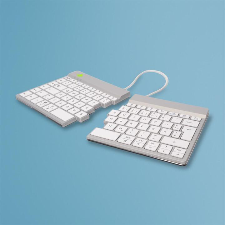 Produktbild R-Go Tools R-Go Tastatur Split Break DE-Layout Bluetooth weiss (DE, Kabellos)