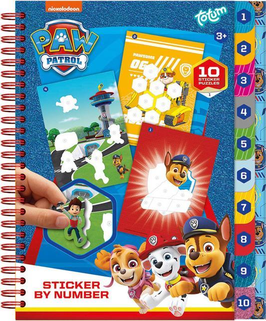 Produktbild Totum PAW Patrol Aufkleber nach Zahlenbuch