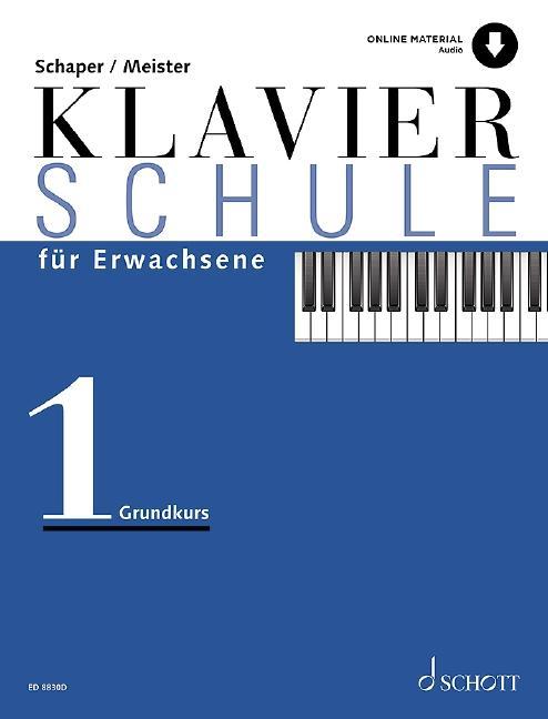 Produktbild Klavierschule für Erwachsene (Deutsch, Konrad Schaper Meister, 2021)