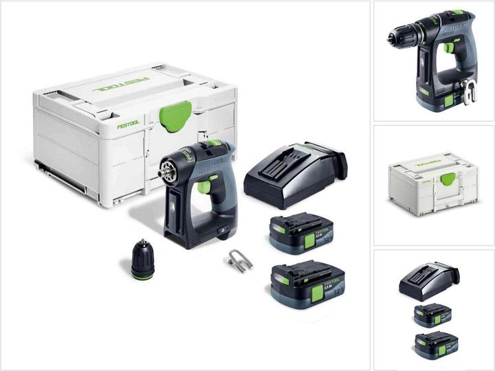 Festool CXS 12 2,5-Plus (Akkubetrieb)