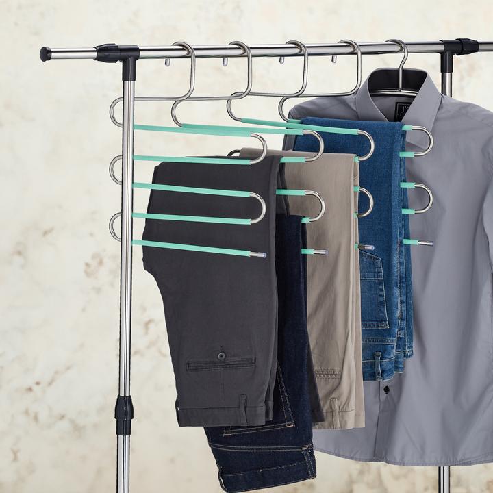 Image du produit Relaxdays 4x cintres pour pantalons multiples (4 x)