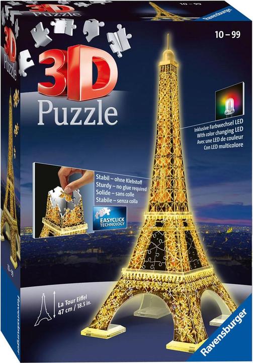 Produktbild Ravensburger Eiffelturm bei Nacht (216 Teile)