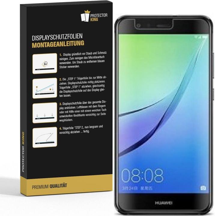Actual product image Protectorking 6x Panzerfolie Anti-Shock matt entspiegelt (6 Piece, Huawei Nova Lite)