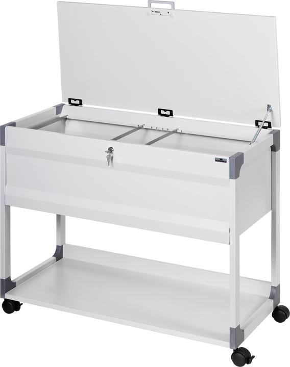 Produktbild Durable Hängemappenwagen mit Deckel (87 x 73 x 43 cm)