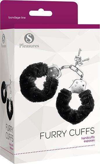 Actual product image S Pleasures Furry Cuffs