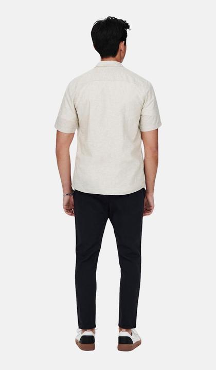 Image du produit Only & Sons Chemise à manches courtes en lin (XS)