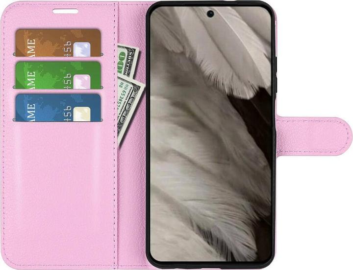 Produktbild Cover-Discount Google Pixel 8 Pro - Leder Etui Hülle rosa (Google Pixel 8 Pro)