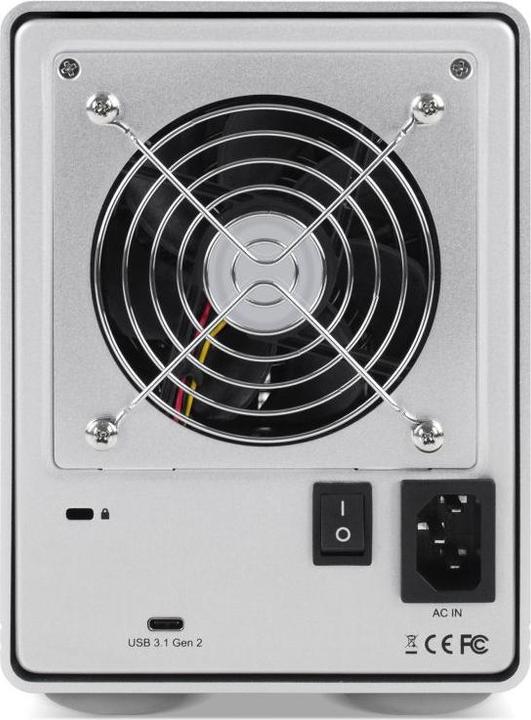 Actual product image OWC Mercury Elite Pro Quad - HDD Enclosure - 2.5/3.5 Inch - Serial ATA III - USB Conne (2.5")