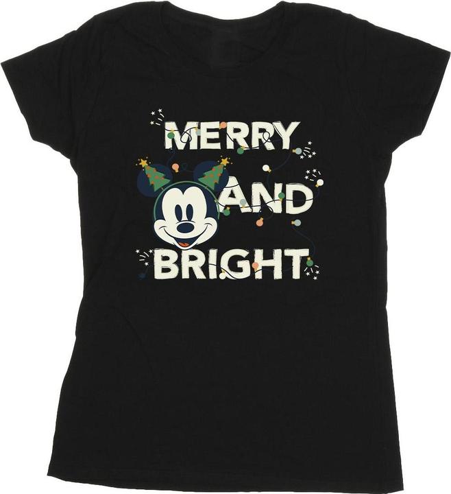 Disney Mickey Mouse Merry & Bright TShirt (L)