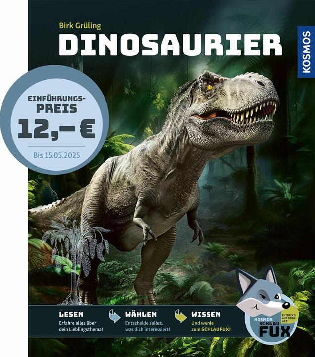 Produktbild Kosmos Grüling: SchlauFUX - Dinosaurier