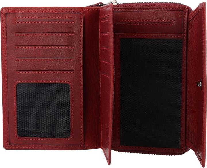 Actual product image Jack kinsky Wallet RFID protection leather 13.5 cm