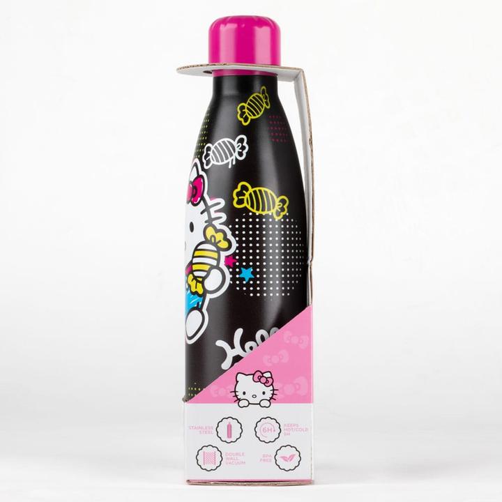 Actual product image Konix HELLO KITTY - Bonbons - Bouteille en Acier Inoxydable 500ml (0.50 l)