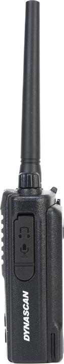 Actual product image Dynascan PMR PNI RD-5 portable radio, 446 MHz, 0.5 W, 8 channels, Vox, Roger Beep, Dual Watch, CT