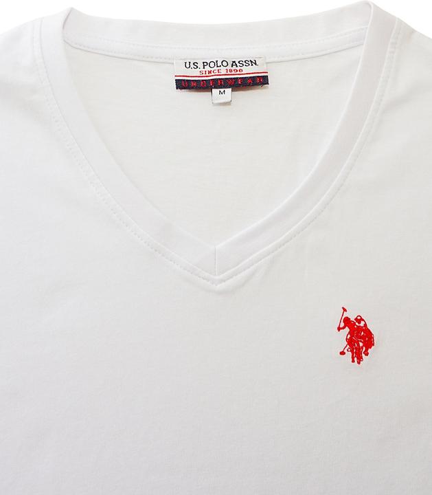 Actual product image U.S. Polo Shirt 2 Pack T-Shirts V-Neck Shortsleeve (L)