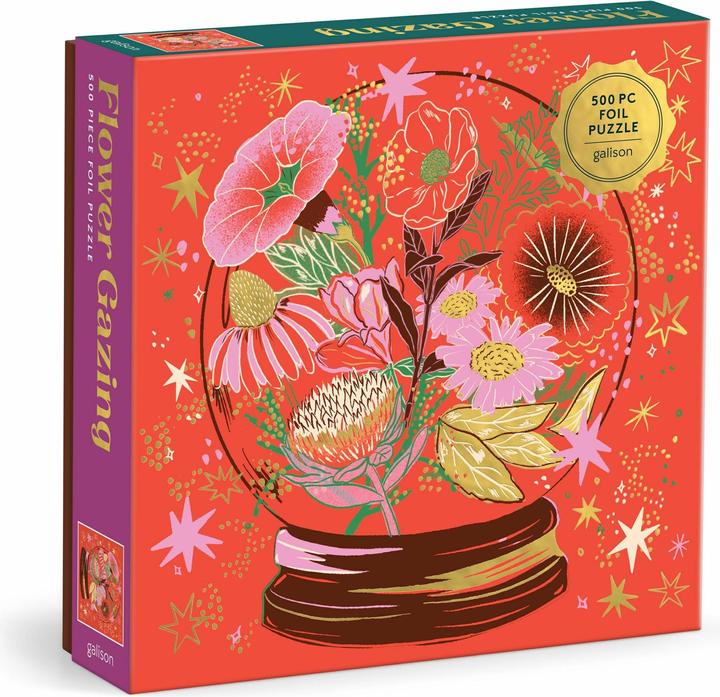 Image du produit Abrams & Chronicle Flower Gazing 500 pièces Foil Puzzle (500 pièces)