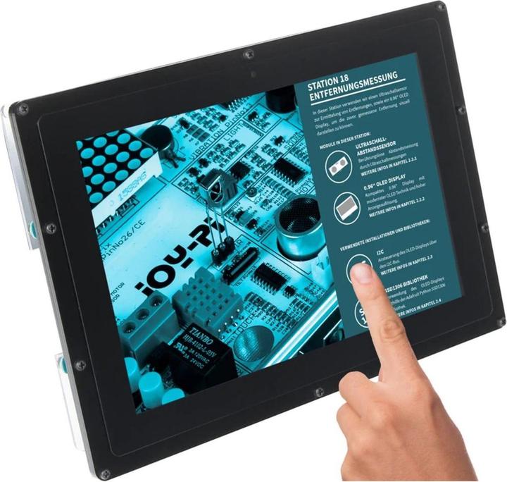 Actual product image Joy-it LCD10 V2 Touchscreen Module 25.7 cm (10.1" ) 1280 x 800 Pixel Suitable for: Raspberry Pi