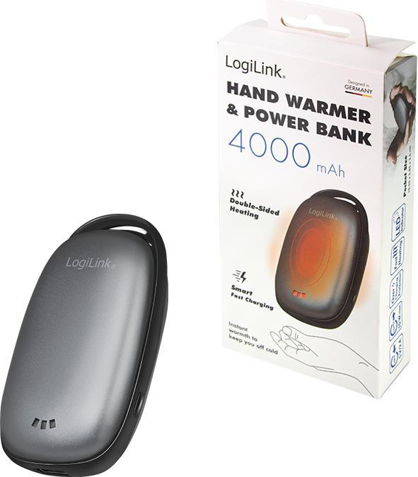 Actual product image LogiLink Mobile auxiliary battery and hand warmer