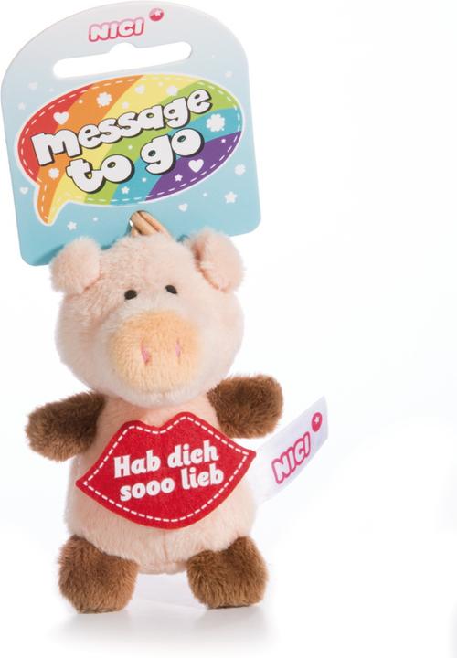 Actual product image NICI Keychain "Love you sooo much