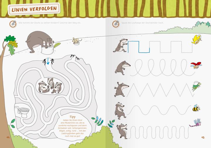 Produktbild Ravensburger Mein grosses Vorschulbuch: Buchstaben Zahlen Konzentration (Deutsch)