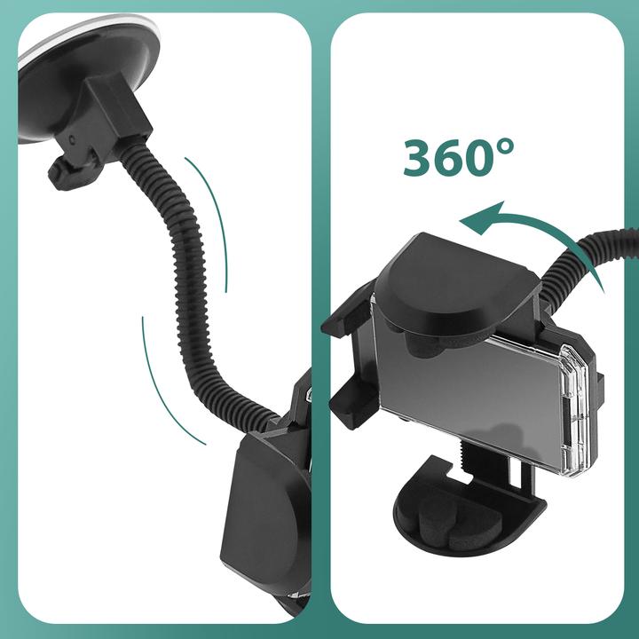 Produktbild Avizar KFZ-Halterung + iPhone/iPad Zigarettenanzünder