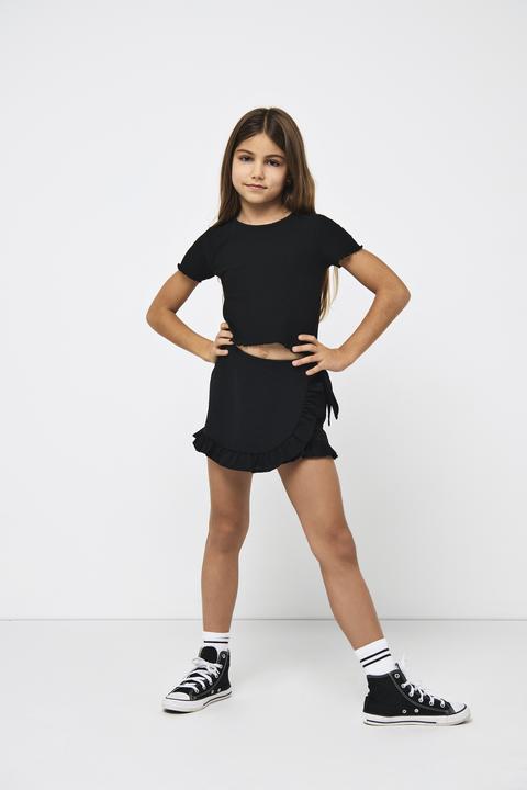 Actual product image Only 2-in-1 wrap skirt + shorts (158)